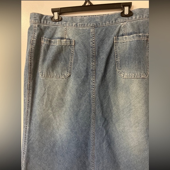 Jeanology maxi denim skirt - Picture 5 of 12